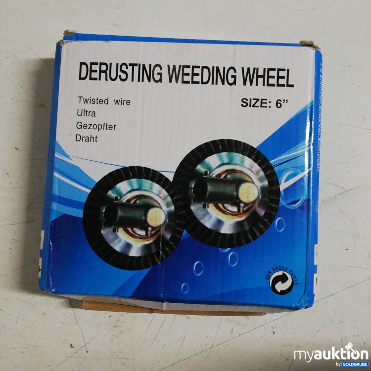 Artikel Nr. 717246: Derusting Weeding Wheel 6" 