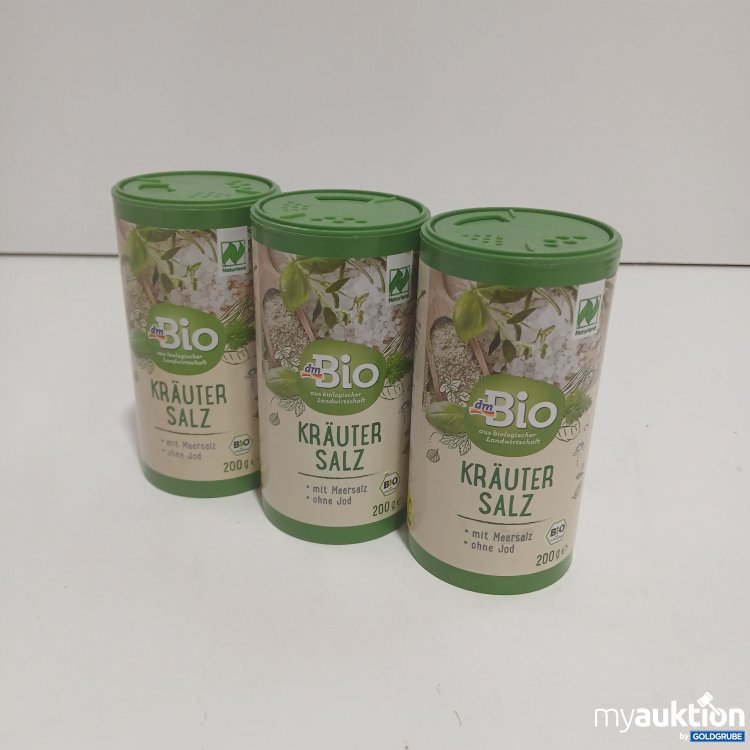 Artikel Nr. 847246 Artikel Nr. 847246: Bio Kräuter Salz 3x200g