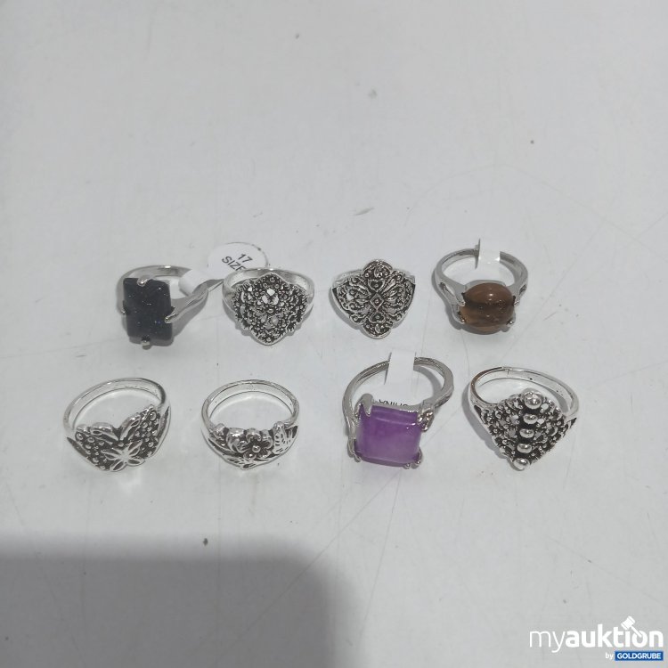 Artikel Nr. 911246: Diverse Ringe 8 Stück 