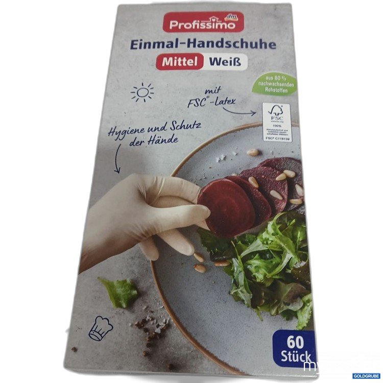 Artikel Nr. 967246: Profissimo Einmal-Handschuhe Mittel Weiß 60 Stück