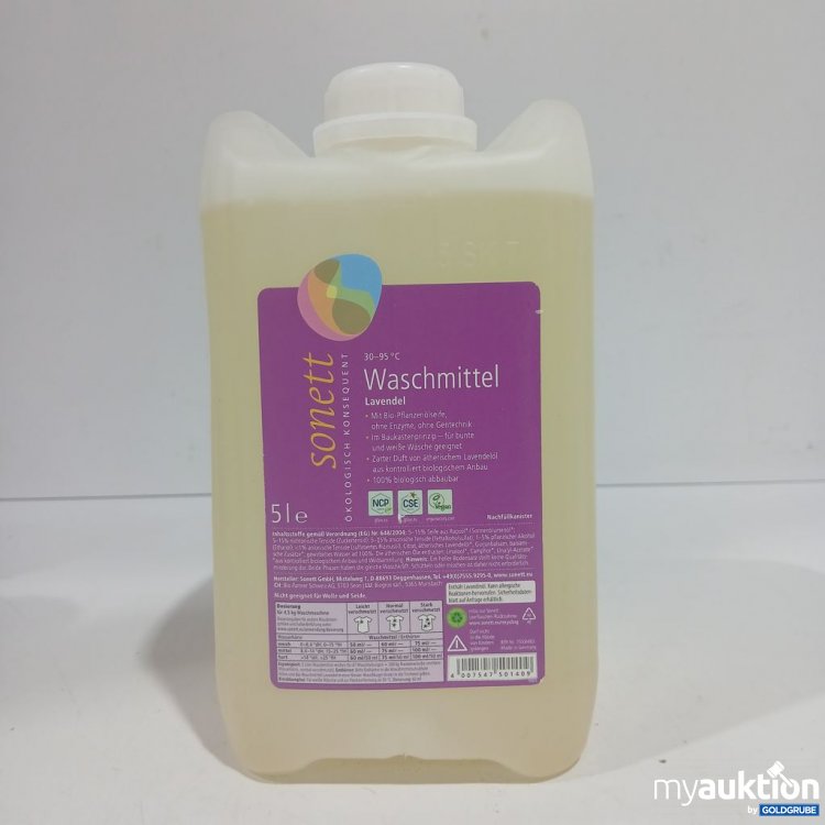 Artikel Nr. 972246: sonett Waschmittel Lavendel 5 l