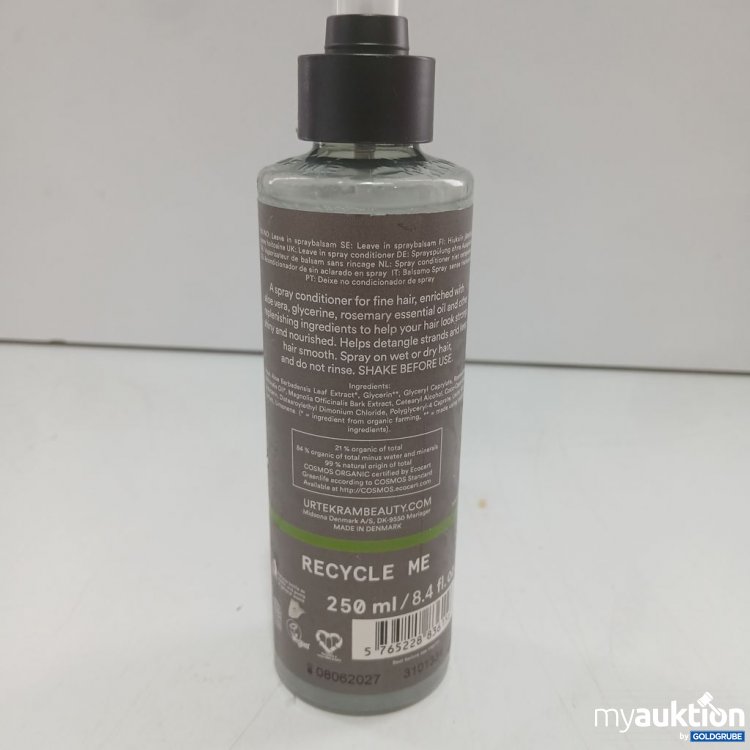 Artikel Nr. 987246 Artikel Nr. 987246: Urtekram Spray Conditioner Rosemary 250ml