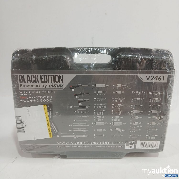 Artikel Nr. 991246 Artikel Nr. 991246: Vigor Black Edition Steckschlüssel Satz V2461
