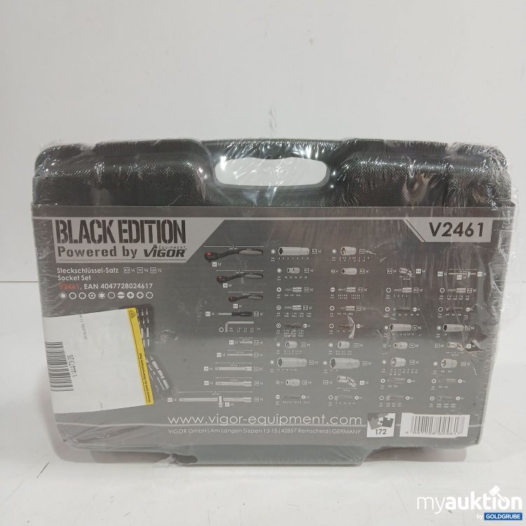 Artikel Nr. 991246 Artikel Nr. 991246: Vigor Black Edition Steckschlüssel Satz V2461
