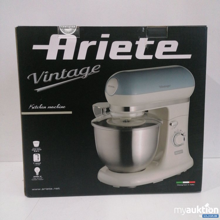 Artikel Nr. 340247 Artikel Nr. 340247: Ariete Vintage Küchenmaschine 5.5L, 2400W