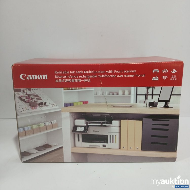 Artikel Nr. 443247 Artikel Nr. 443247: Canon Refillable Ink Tank Multifunction with Front Scanner GX6550