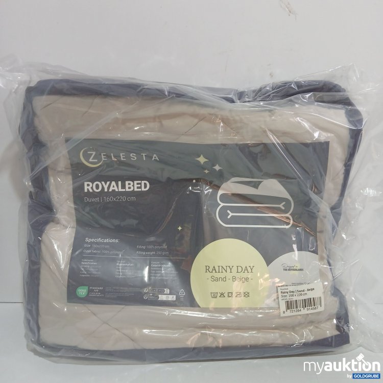 Artikel Nr. 461247 Artikel Nr. 461247: Zelesta Royalbed Duvet 160x220cm Rainy Day Sand beige