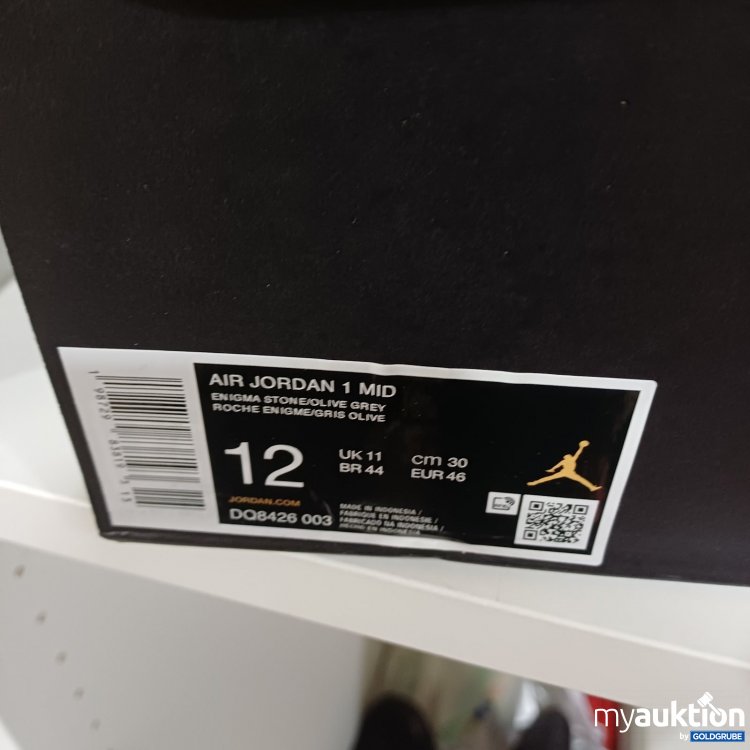 Artikel Nr. 464247 Artikel Nr. 464247: Nike Air Jordan 1 Mid Herren Sneaker Größe 46