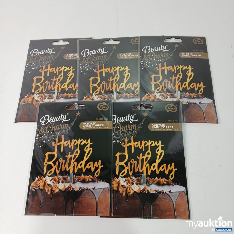 Artikel Nr. 520247 Artikel Nr. 520247: GoDan Cake Topper 5 Stück