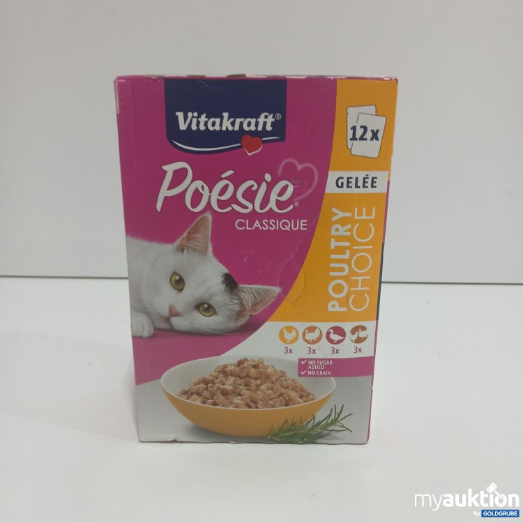 Artikel Nr. 834247 Artikel Nr. 834247: Vitakraft Poesie Katzenfutter 12x85g