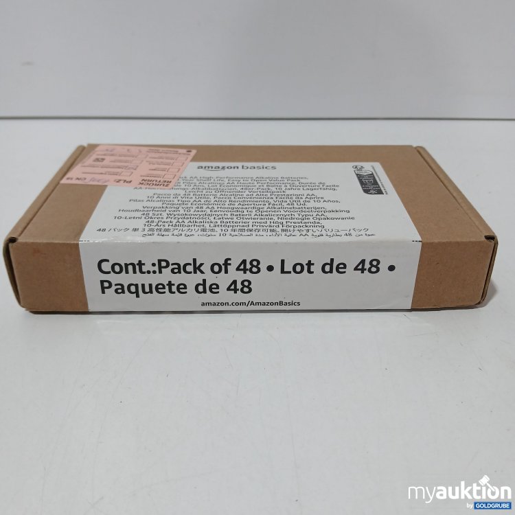 Artikel Nr. 854247 Artikel Nr. 854247: Amazonbasics AA Batterien 48stk
