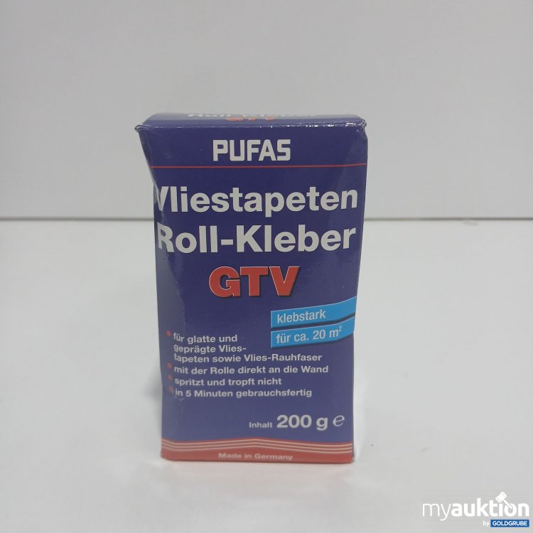 Artikel Nr. 857247 Artikel Nr. 857247: Pufas Vliestapeten Roll-Kleber GTV 200g