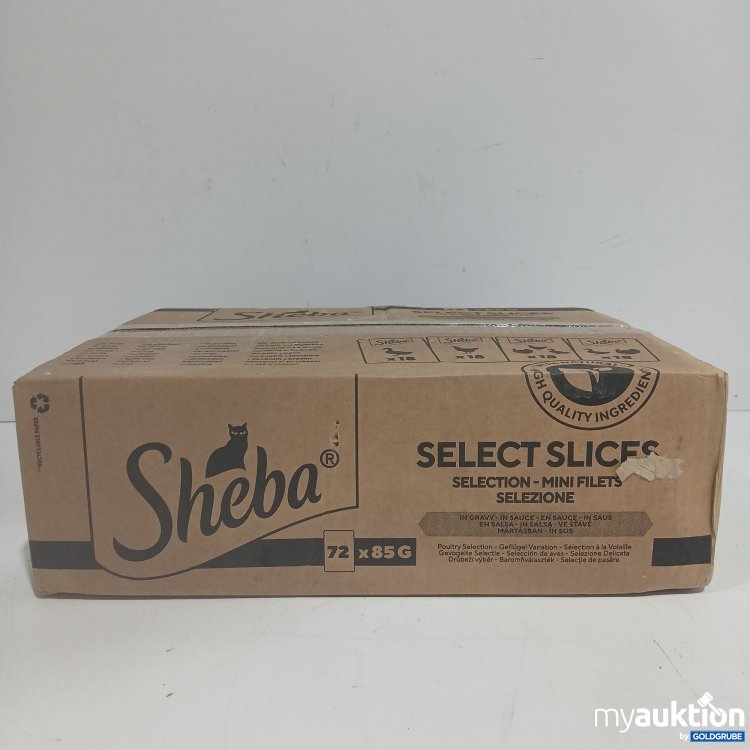 Artikel Nr. 869247 Artikel Nr. 869247: Sheba Select Slices Mini Filets 72x85g