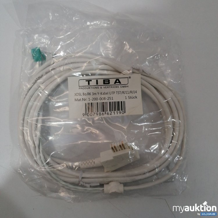 Artikel Nr. 896247: Tiba Y-Kabel 3m 