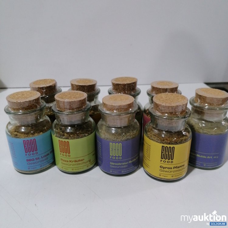 Artikel Nr. 912247: Ecco Food diverse Gewürze 9Stk