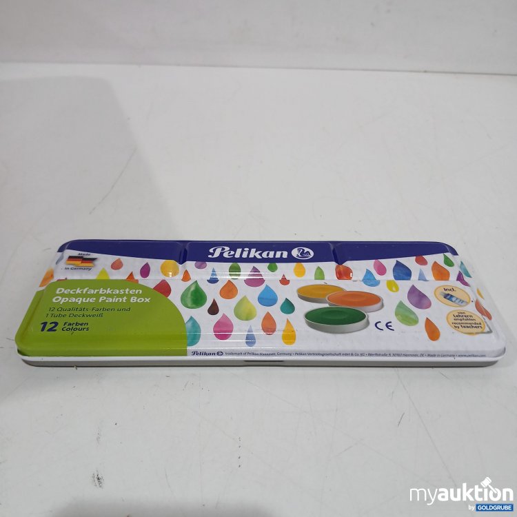 Artikel Nr. 950247: Pelikan Deckfarbkasten  12 Farben 