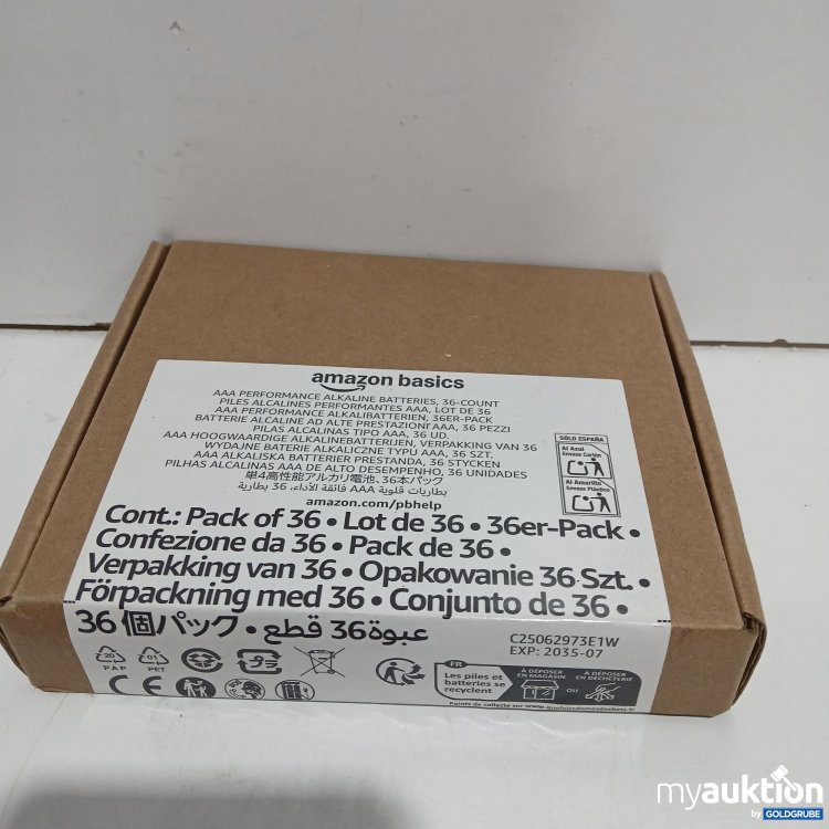 Artikel Nr. 952247: Amazon Basics AAA Performance Alkaline Batterien 36 Stück 