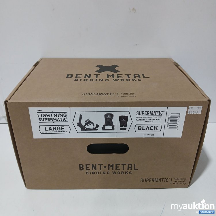 Artikel Nr. 980247 Artikel Nr. 980247: Bend Metal Lightning Supermatic Snowboard-Bindung, Art.No. 25BN013, Größe L