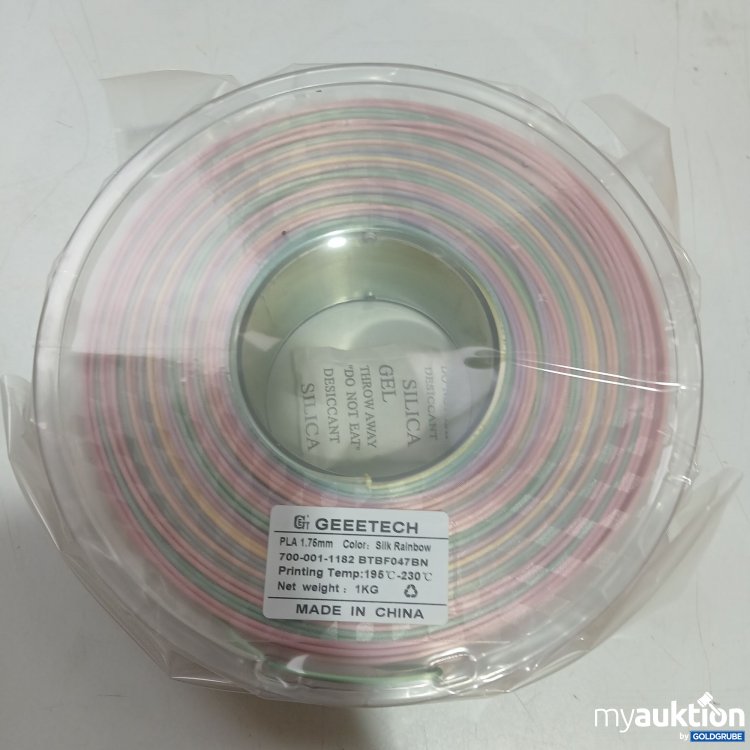 Artikel Nr. 983247: Geeetech 3D Printer Filament Silk Pla Raknbow 1,75mm/1000g 