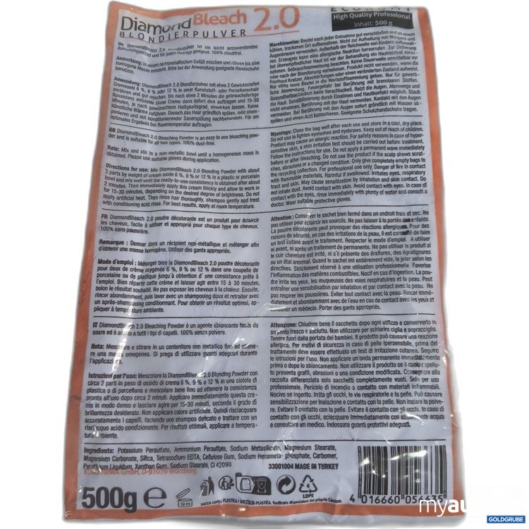 Artikel Nr. 985247: Diamond Bleach 2.0 Blondierpulver 500g 