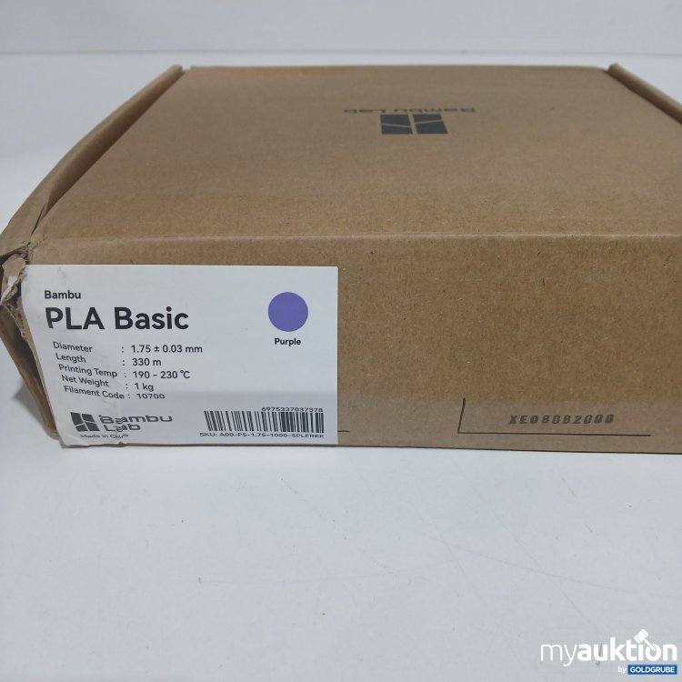 Artikel Nr. 818248 Artikel Nr. 818248: Bambu Lab PLA Basic 1.75 0.03mm Purple 1kg