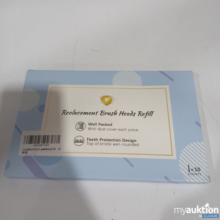 Artikel Nr. 893248: Replacement Brush Heads Refill 10Stk 