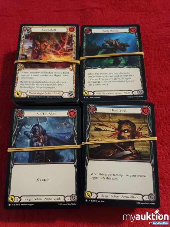 Artikel Nr. 907248 Artikel Nr. 907248: 400 Flesh and Blood Sammelkarten