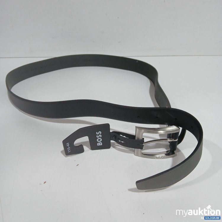 Artikel Nr. 914248: Boss Leder Gürtel schwarz 