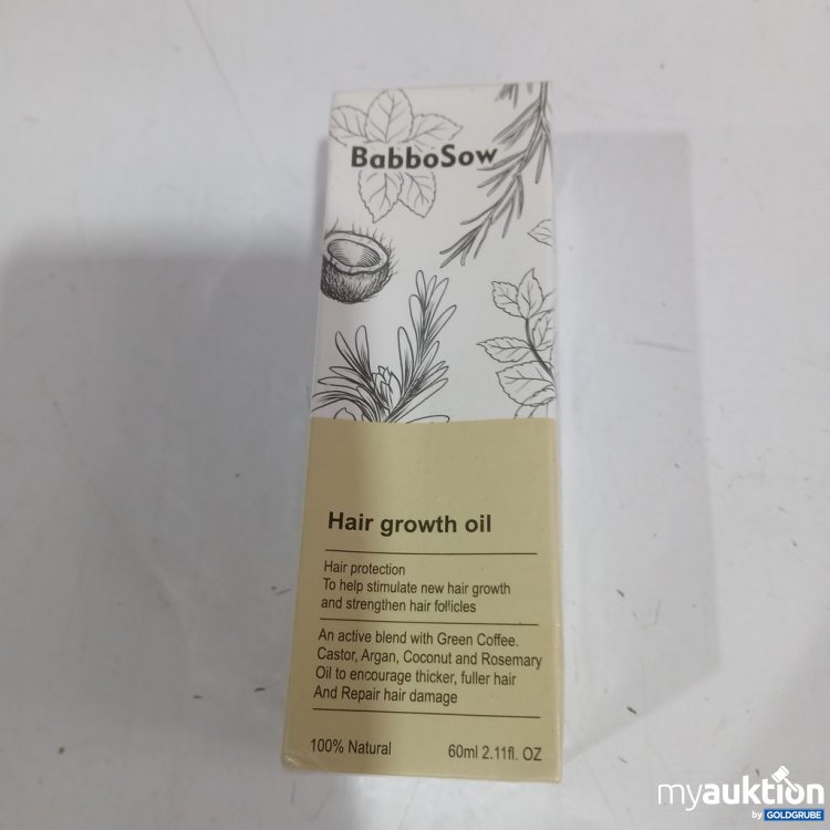 Artikel Nr. 967248: BabboSow Hair growth oil 60 ml