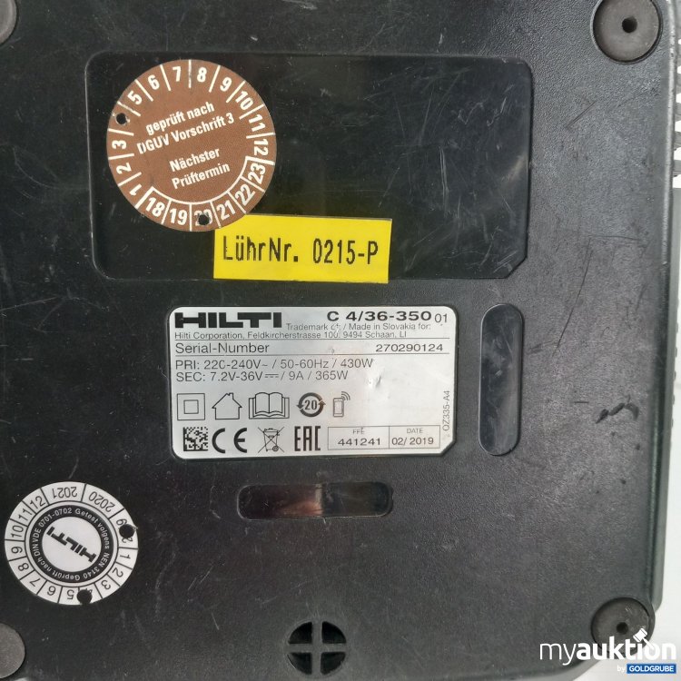 Artikel Nr. 440249 Artikel Nr. 440249: Hilti C4/36-350 , SIW 6AT-A22