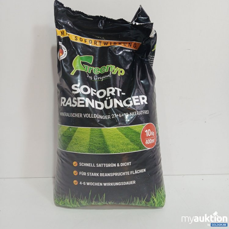 Artikel Nr. 827249: Greenyp Sofort Rasendünger 10kg 