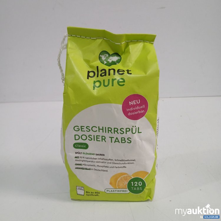 Artikel Nr. 886249: Planet Pure Geschierrspül dosier Tabs 120stk
