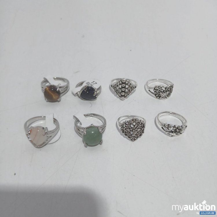 Artikel Nr. 911249: Diverse Ringe 8 Stück 