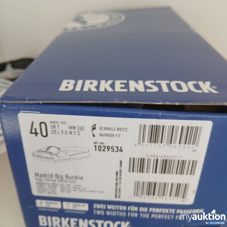 Artikel Nr. 954249: BIRKENSTOCK Madrid Big Buckle Grau 40