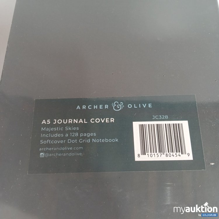 Artikel Nr. 964249: Archer Olive A5 Journal Cover Majestic Skies 