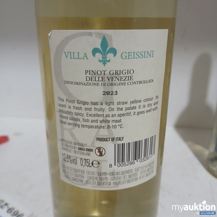 Artikel Nr. 969249 Artikel Nr. 969249: Villa Geissini Pinot Grigio Delle Venezie 0.75 l
