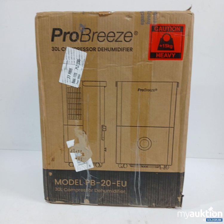 Artikel Nr. 982249: ProBreeze 30l Compressor Dehumidifier 