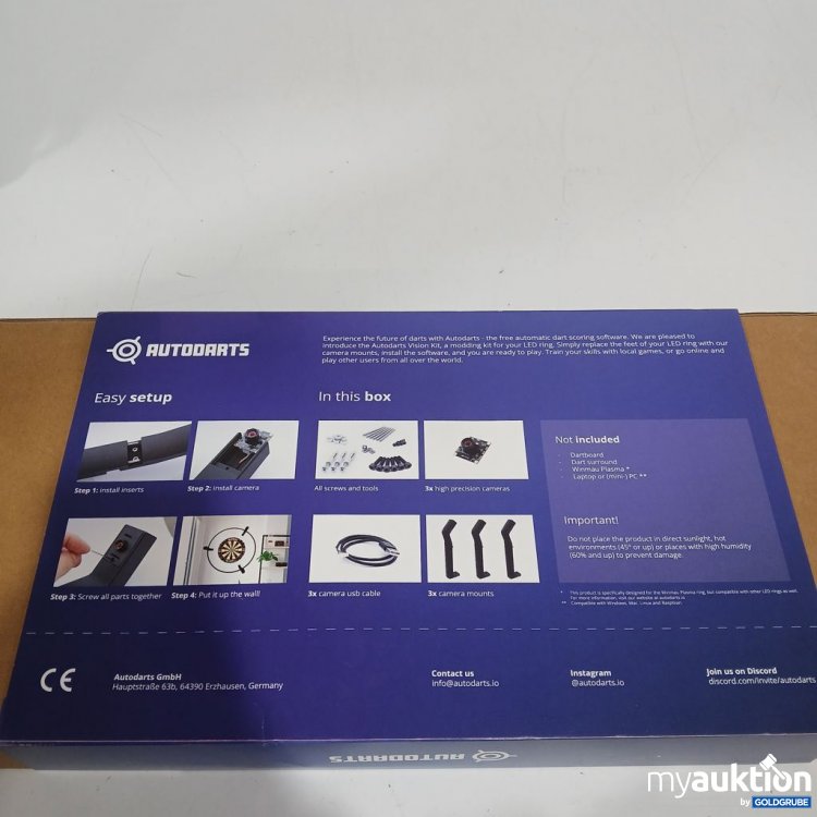 Artikel Nr. 442250: Autodarts Vision Automatisches Dart-Scoring