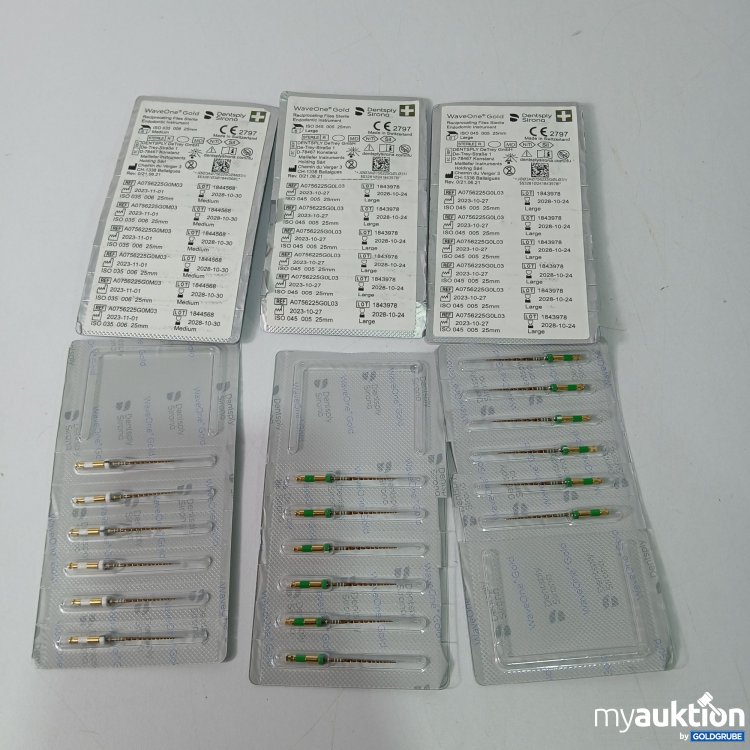 Artikel Nr. 520250 Artikel Nr. 520250: WaveOne Gold Endodontic Instrument 6 Stück