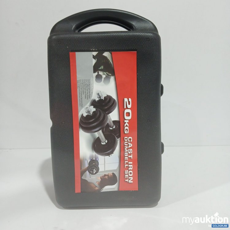 Artikel Nr. 816250 Artikel Nr. 816250: 20kg Cast Iron Dumbell Set