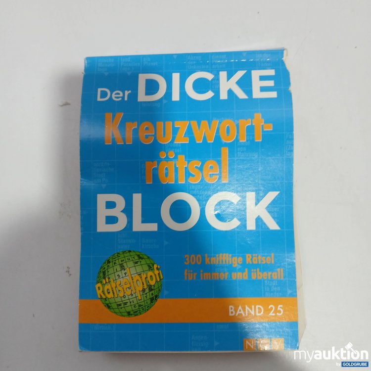 Artikel Nr. 858250 Artikel Nr. 858250: Der Dicke Kreuzworträtsel Block
