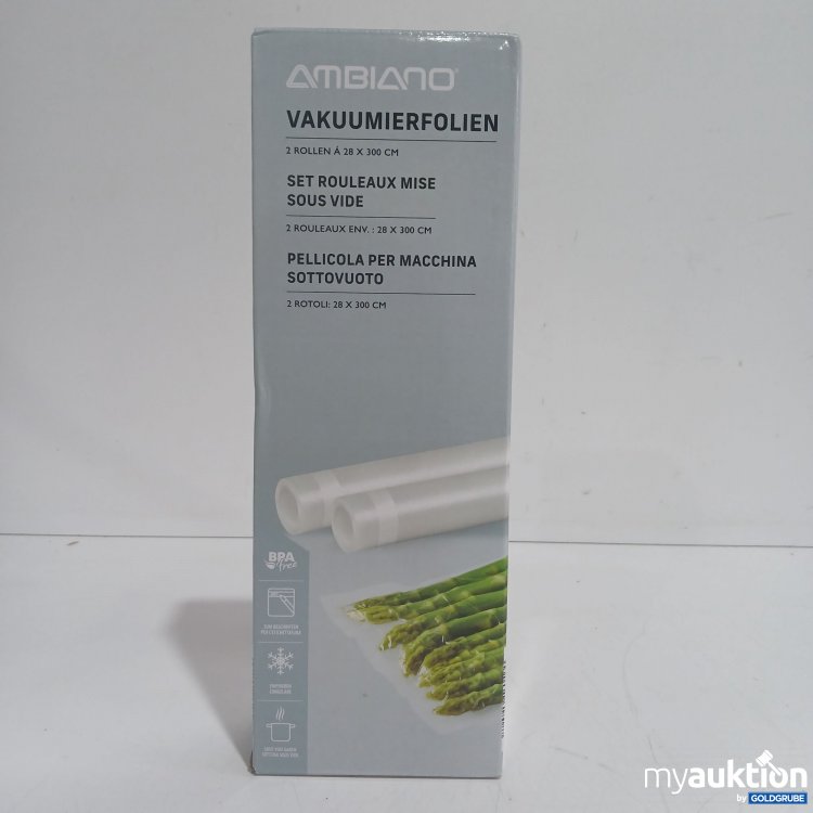 Artikel Nr. 866250: Ambiano Vakuumierfolien 2Stk 28x300cm 