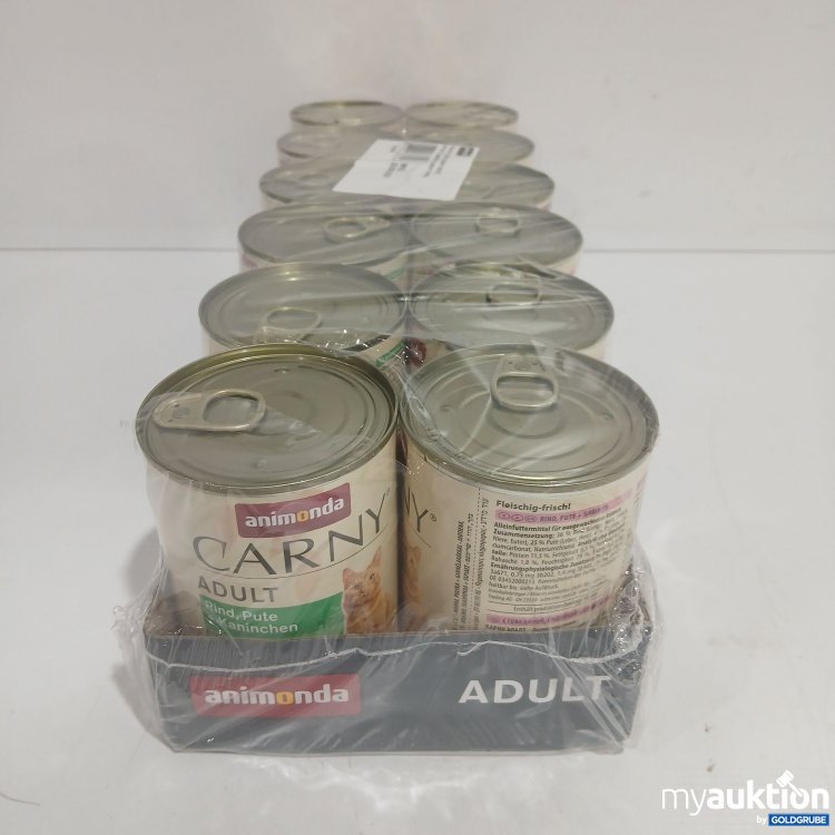 Artikel Nr. 873250: Animonda Carny Adult Katzenfutter Kräftige Variation 12x400g 