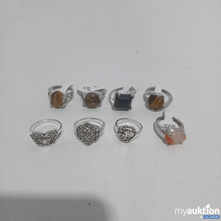 Artikel Nr. 911250: Diverse Ringe 8 Stück 