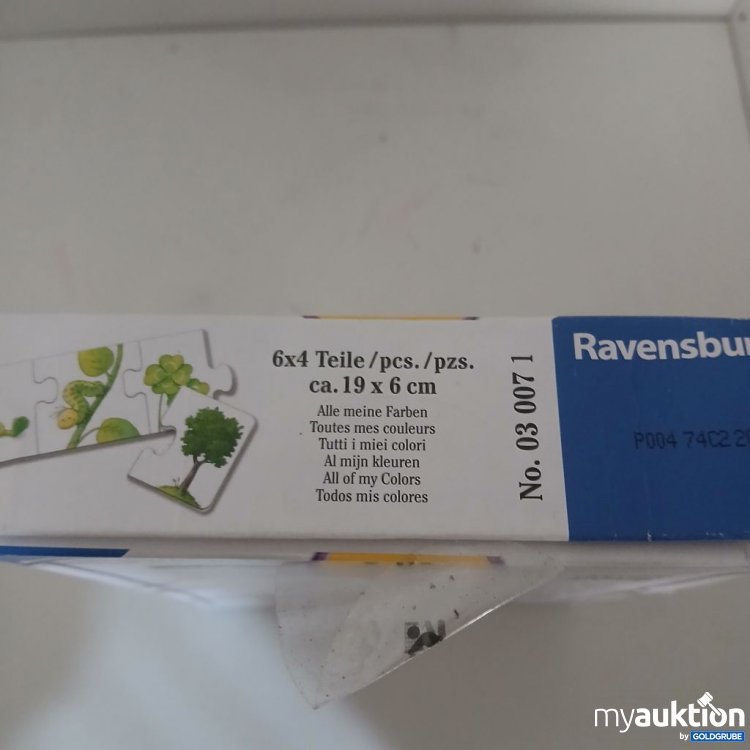 Artikel Nr. 921250: Ravensburger my first color puzzles 6x4 Teile 19x6cm