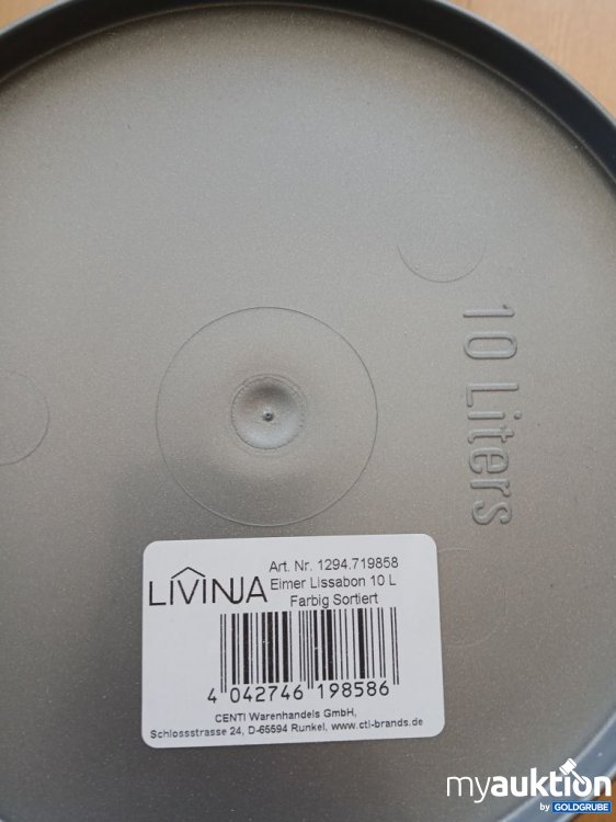 Artikel Nr. 929250 Artikel Nr. 929250: LIVINA Eimer Lissabon Kunststoff 10 L
