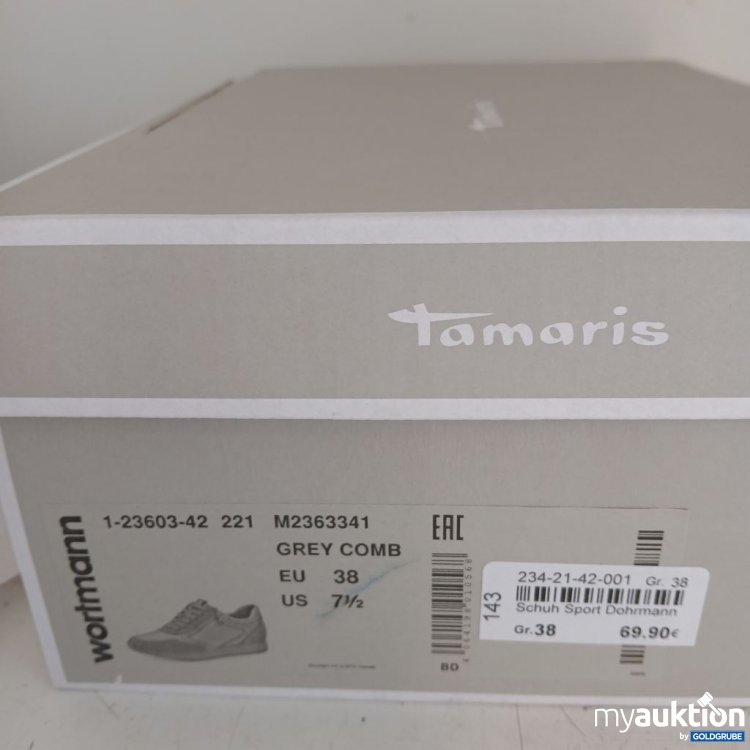 Artikel Nr. 954250: Tamaris Sneakers Grau Kombi 38
