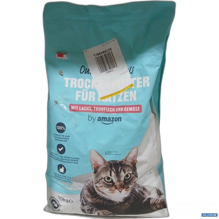 Artikel Nr. 971250: by amazon Trockenfutter für Katzen mit Lachs, Thunfisch und Gemüse 10 kg