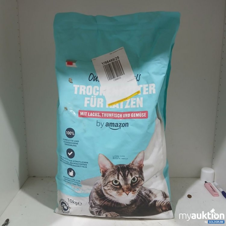 Artikel Nr. 971250: by amazon Trockenfutter für Katzen mit Lachs, Thunfisch und Gemüse 10 kg