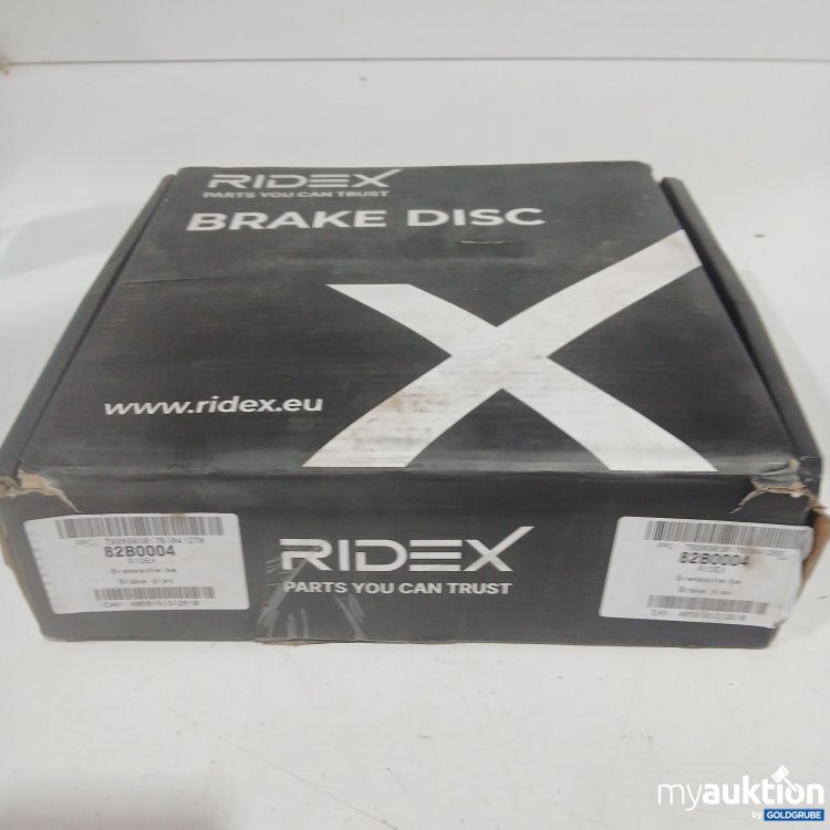 Artikel Nr. 986250 Artikel Nr. 986250: Ridex Bremsscheibe 82B0004